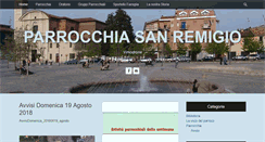 Desktop Screenshot of parrocchiasanremigiovimodrone.org